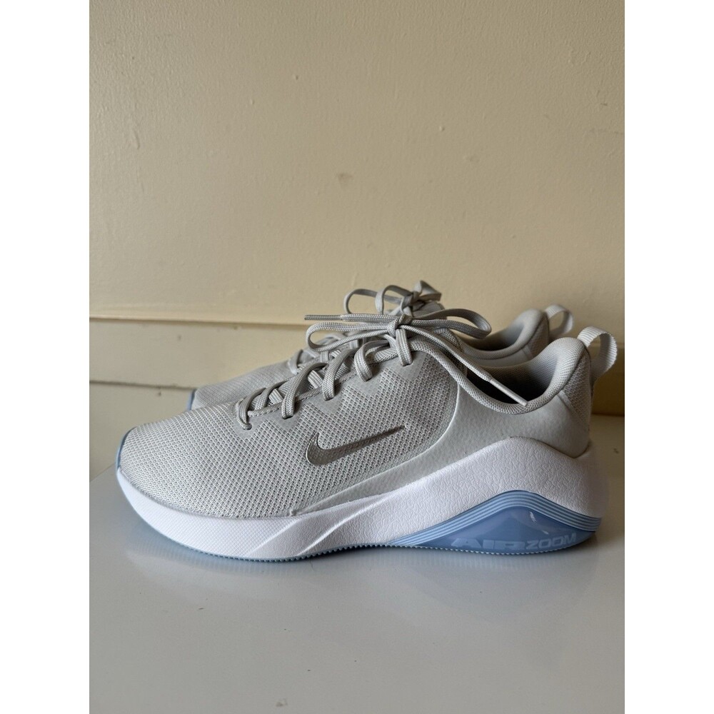 Nike Zoom Bella Womens Shoes Sneakers Light Gray/Blue Zoom Air Tek 8 LKNW